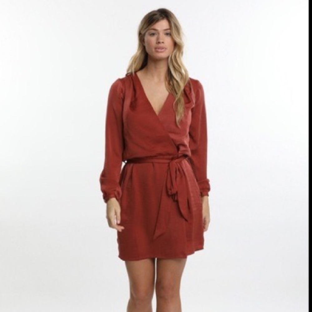 Kittenish Wrap Dress